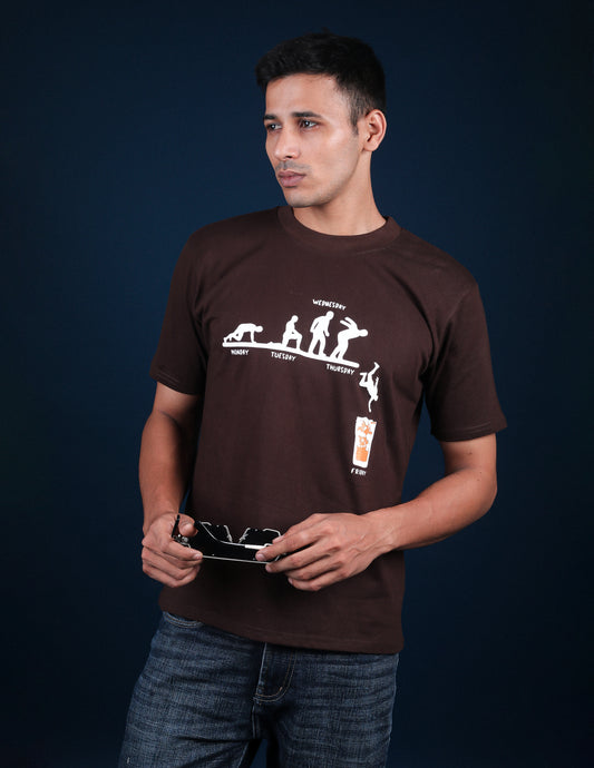 Smokey Friday Escape Oversized T-Shirt