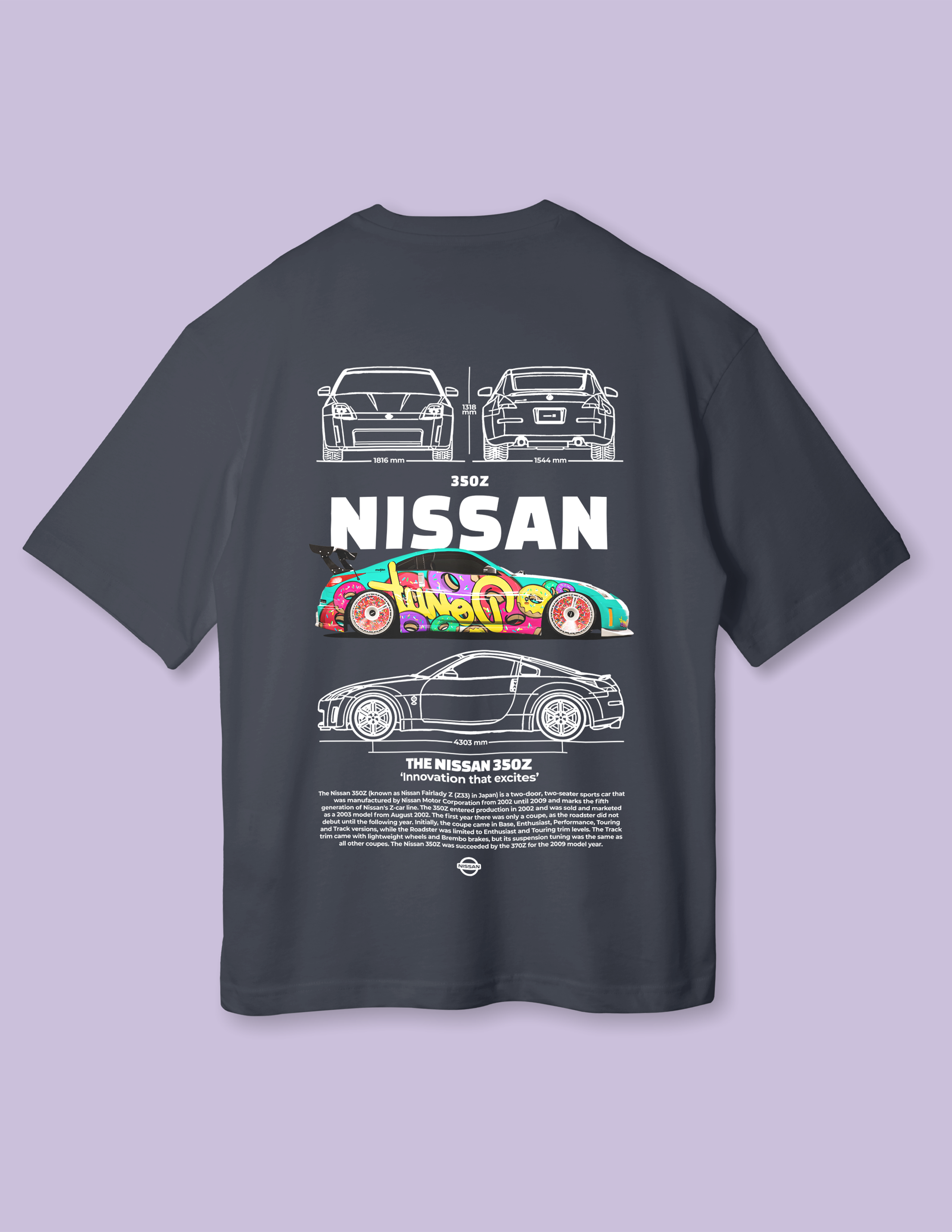 Nissan 350Z Oversized Tshirt