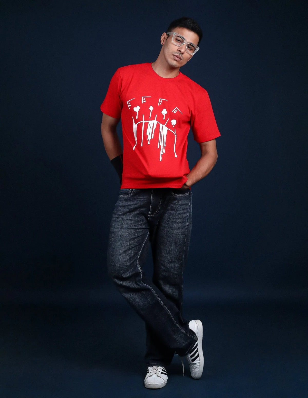 Oversized Four Aces Tee