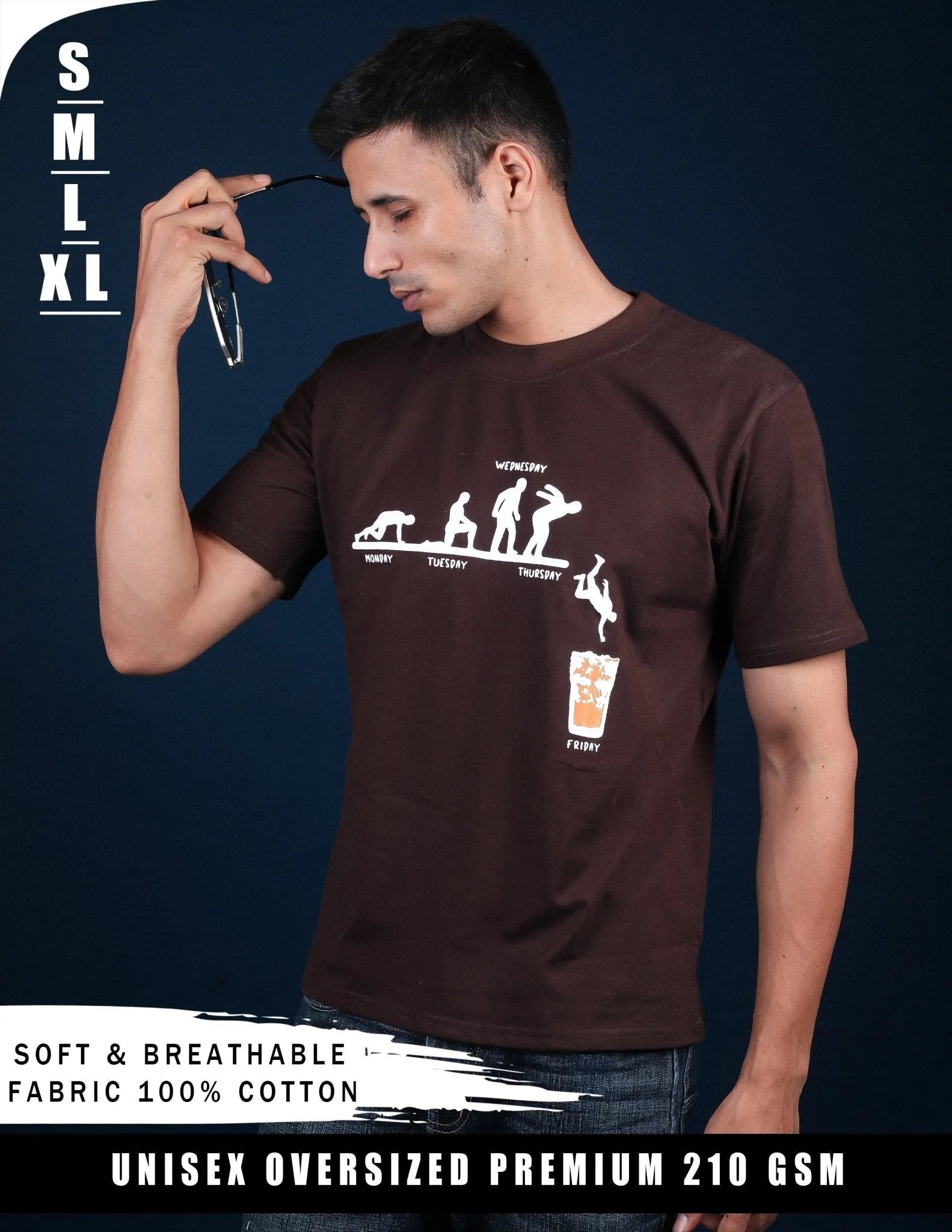 Friday Escape Drop Shoulder Tee