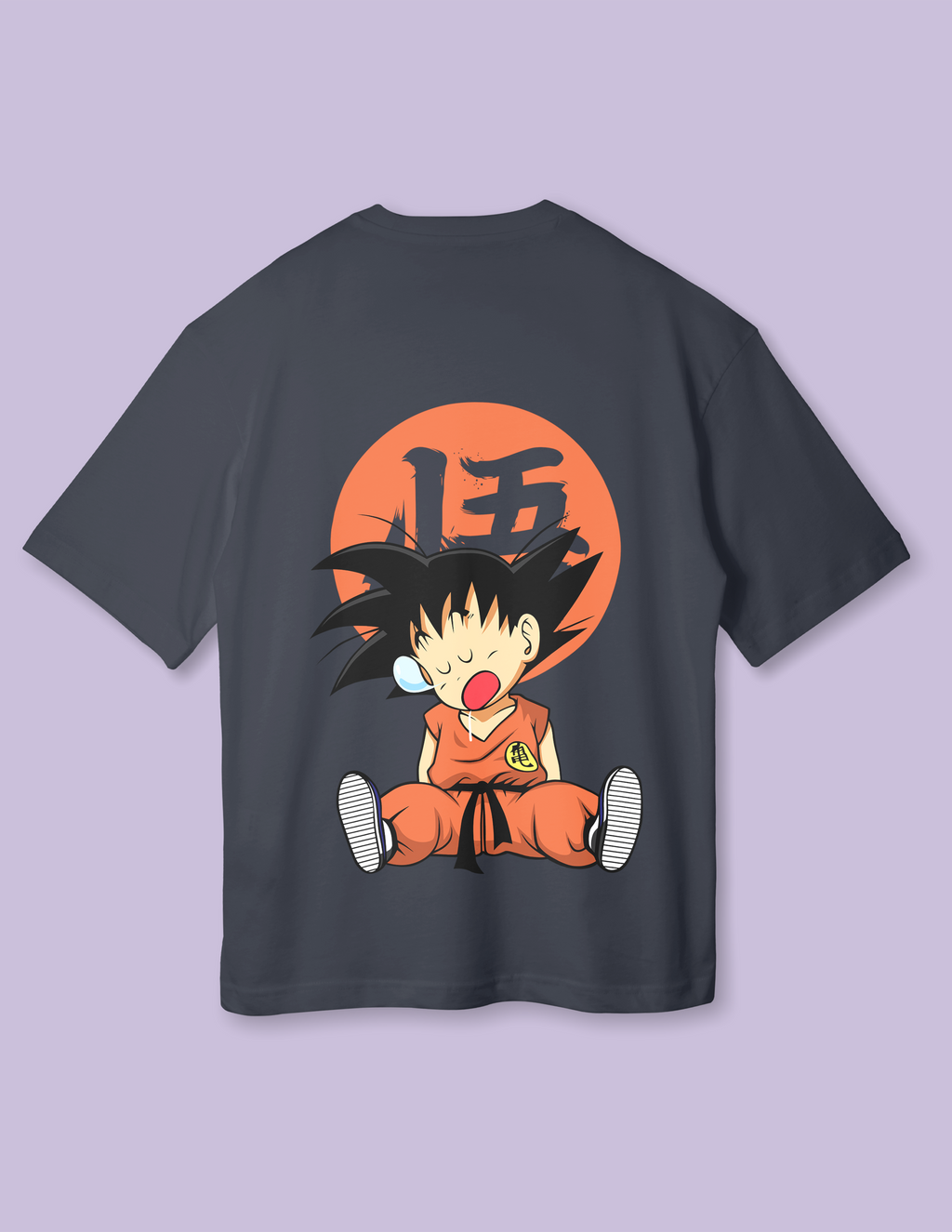 Goku Graphical printed Oversized Tee