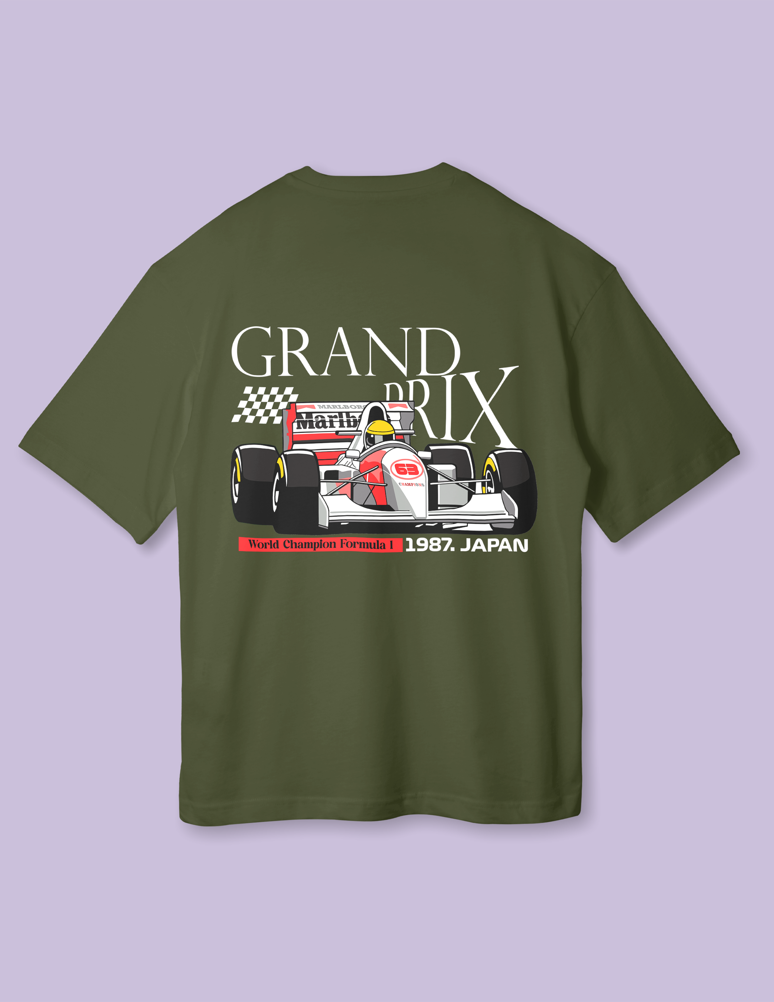 Grand Prix Japan Graphic Oversized T-Shirt