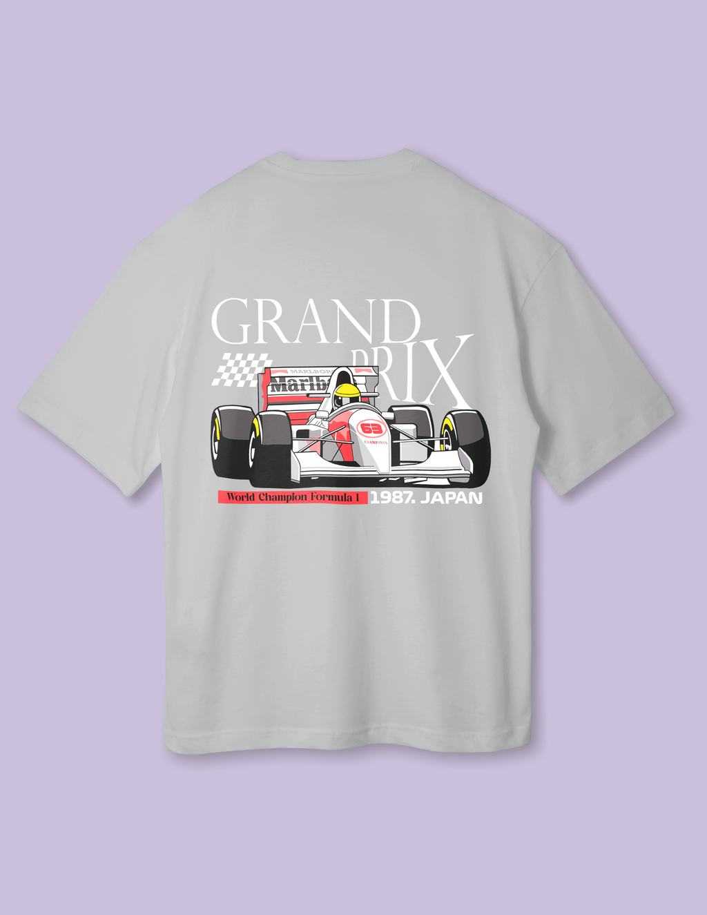 Trendy Racing Edition Grand prix Japan Drop Shoulder Tee