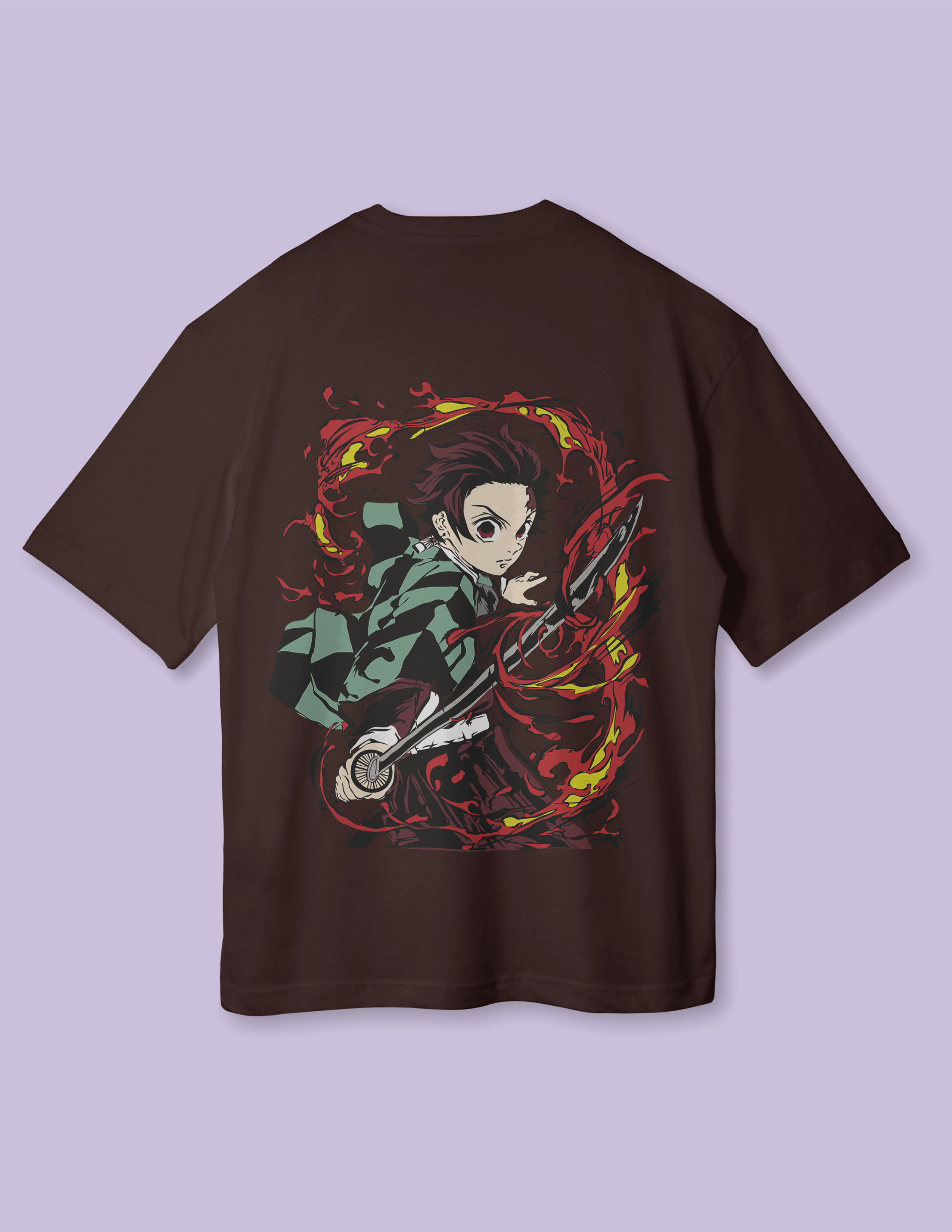 Streetwear Fit Graphic Print Kimetsu T-Shirt