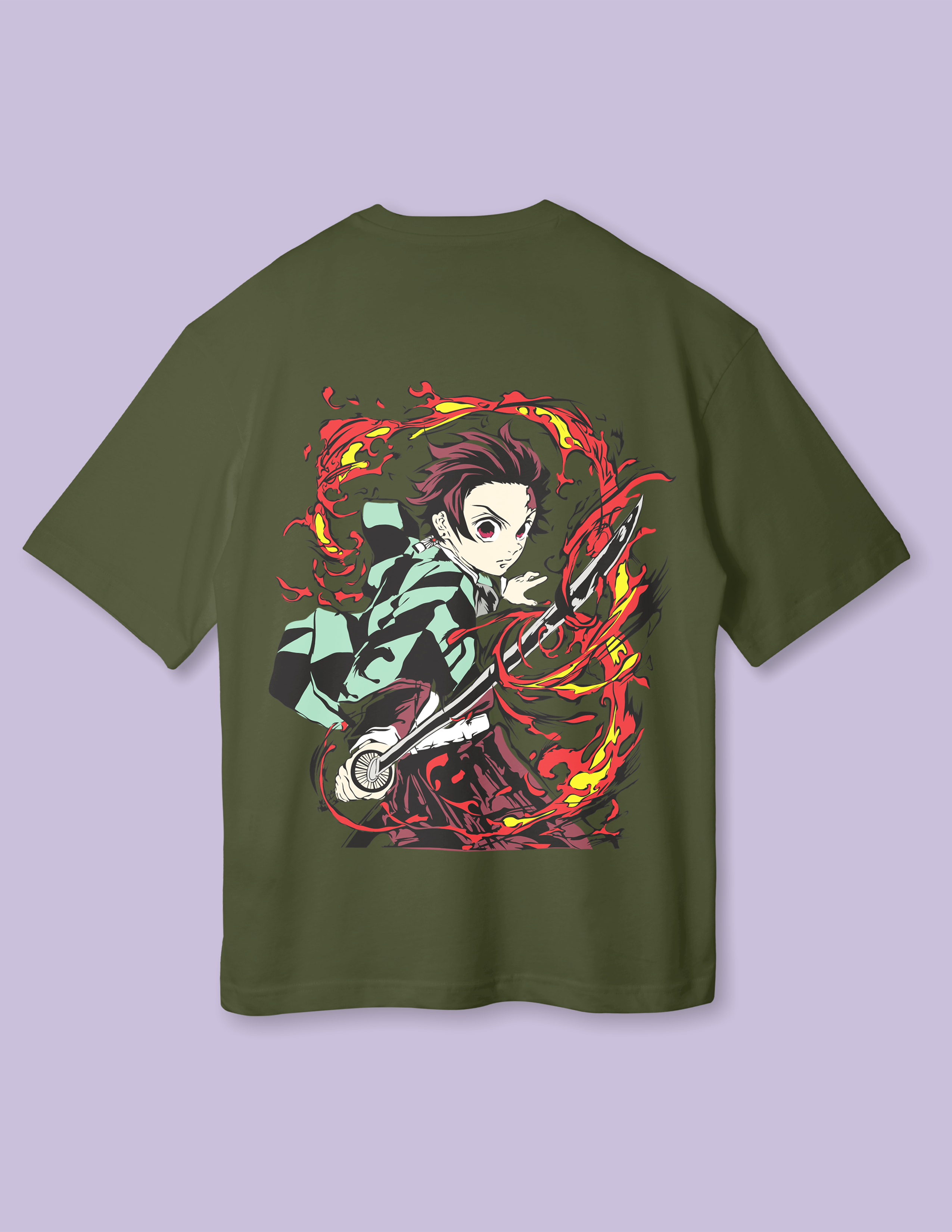 Ultra Oversized Kimetsu Tee