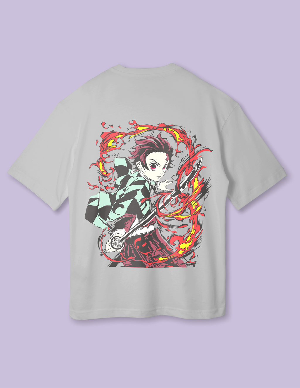 Kimetsu Inspired oversized Tee
