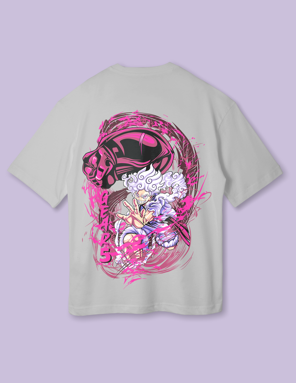 Japanese Anime Outfit Luffy Oversized Tee