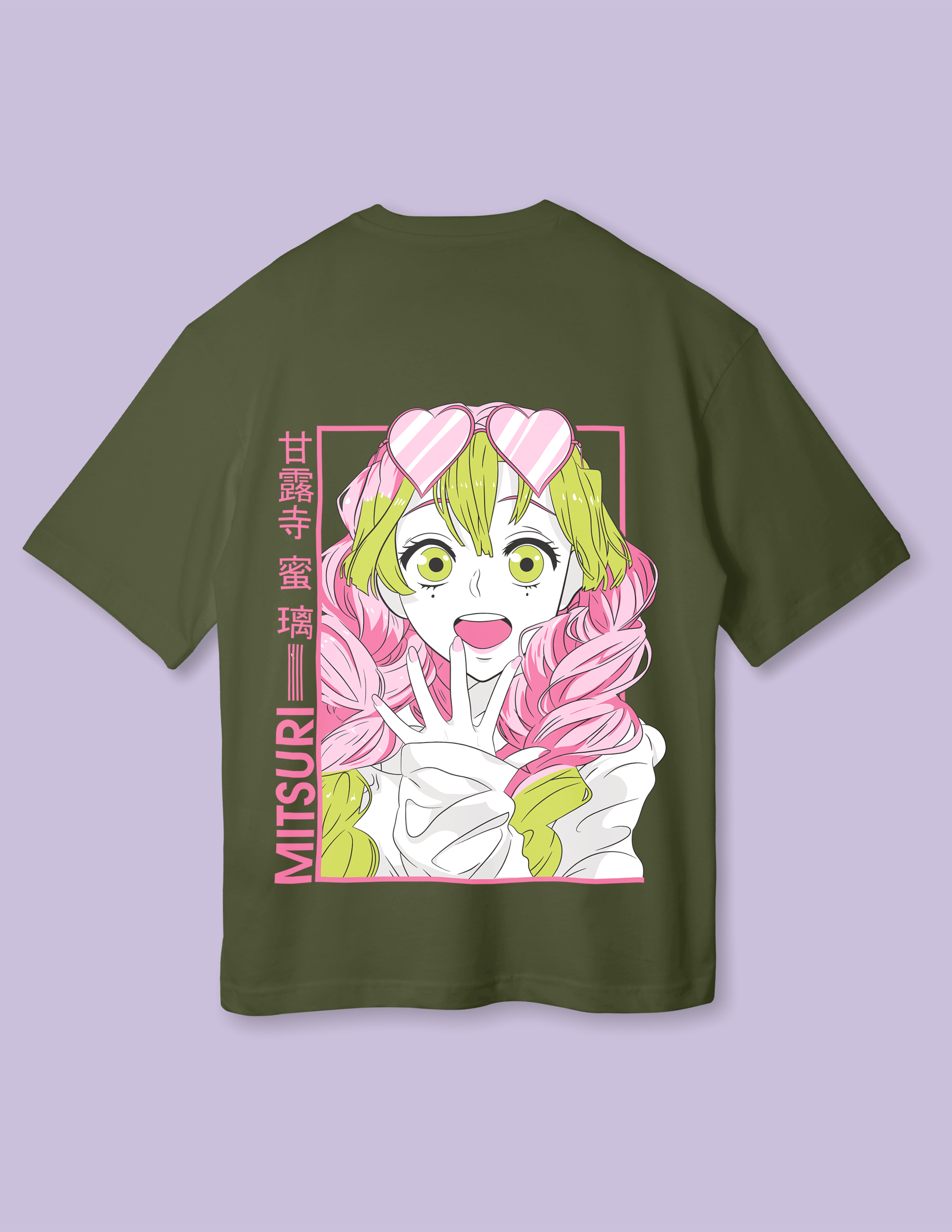 Love Hashira Oversized T-shirt - Mitsuri Kanroji