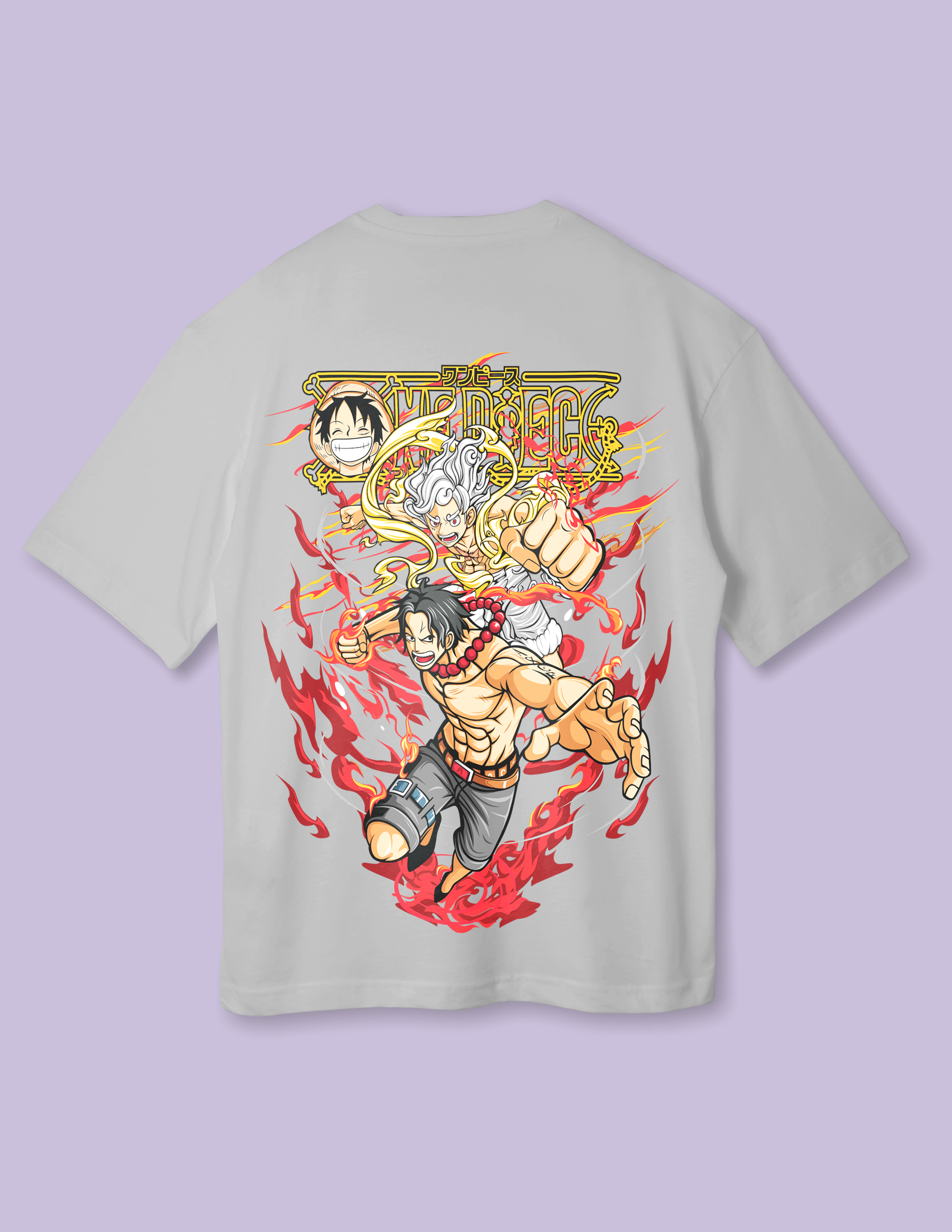 Monkey D. Luffy Oversized Graphic Tee