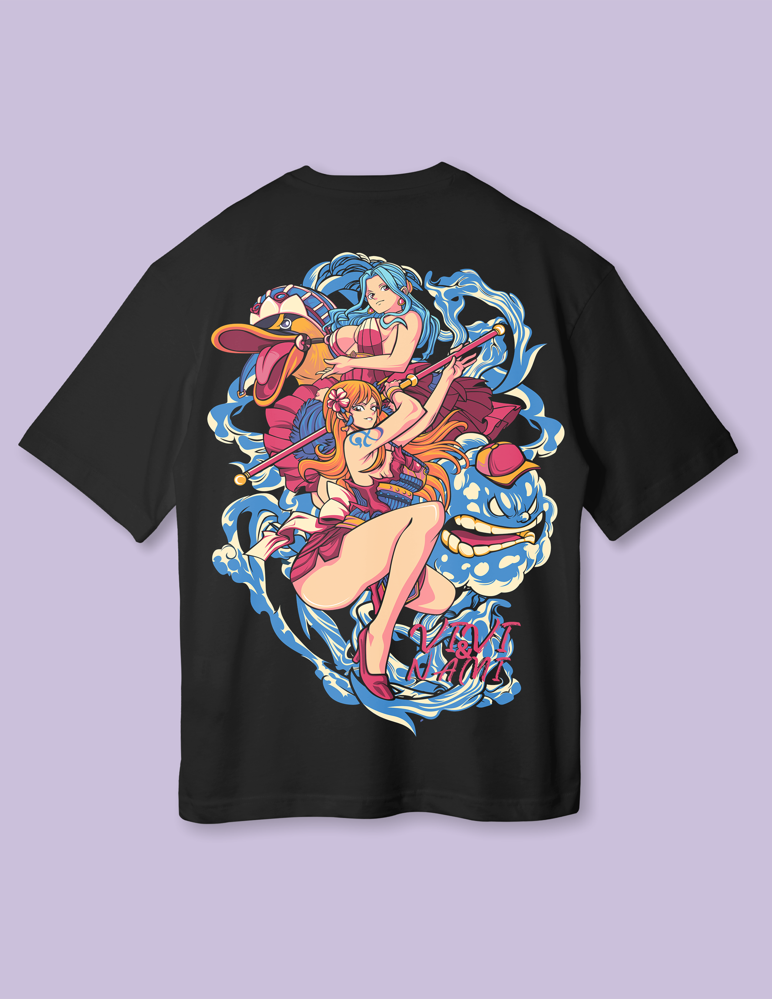 Nami Aesthetic Manga Oversized Tee
