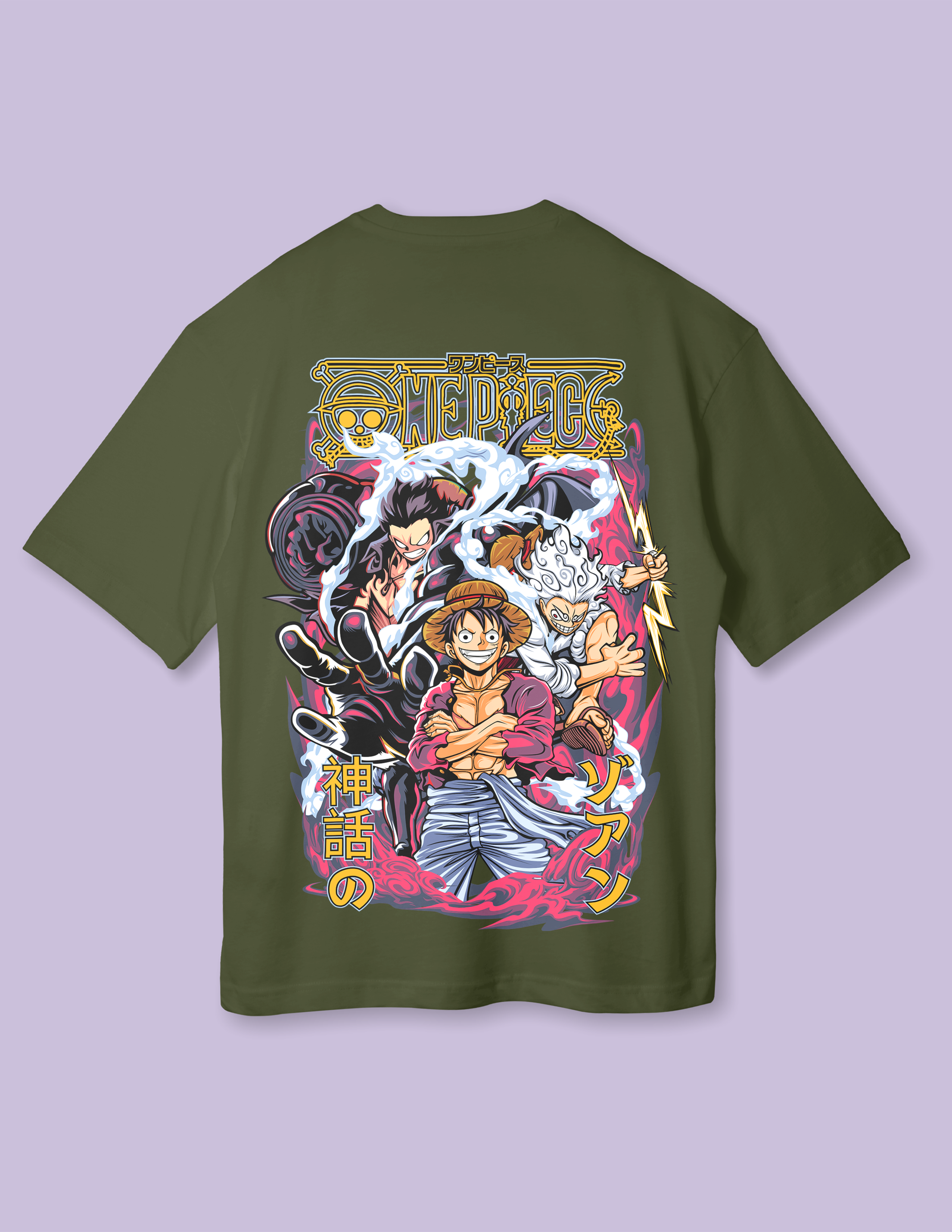 Vintage Luffy Oversized T-Shirt