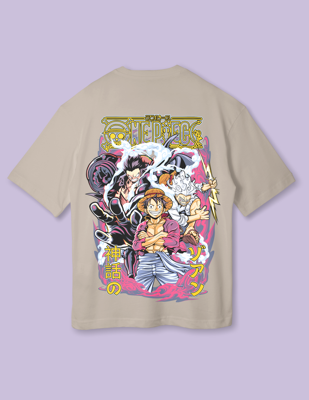 Straw Hat Captain luffy Oversized Tee