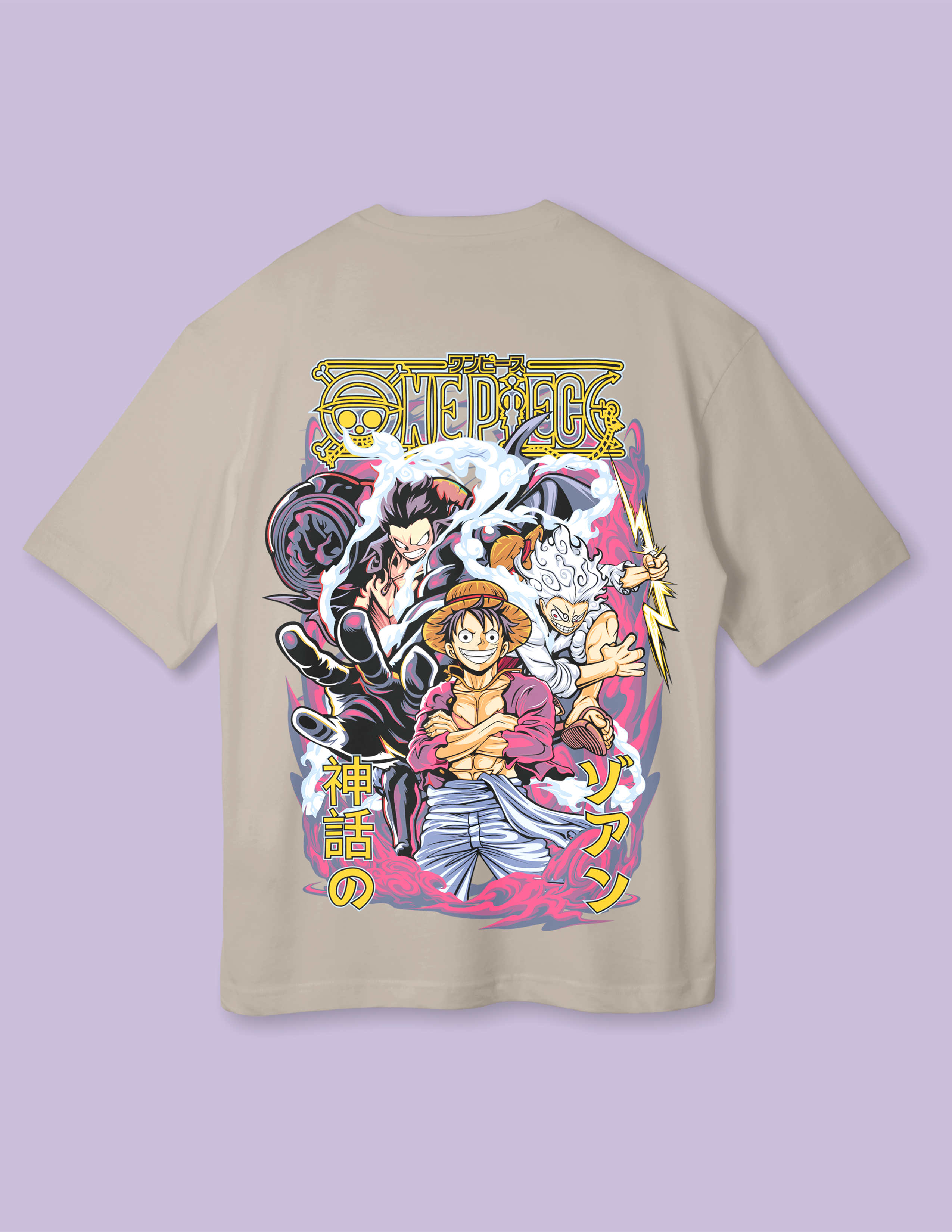 Straw Hat Captain luffy Oversized Tee