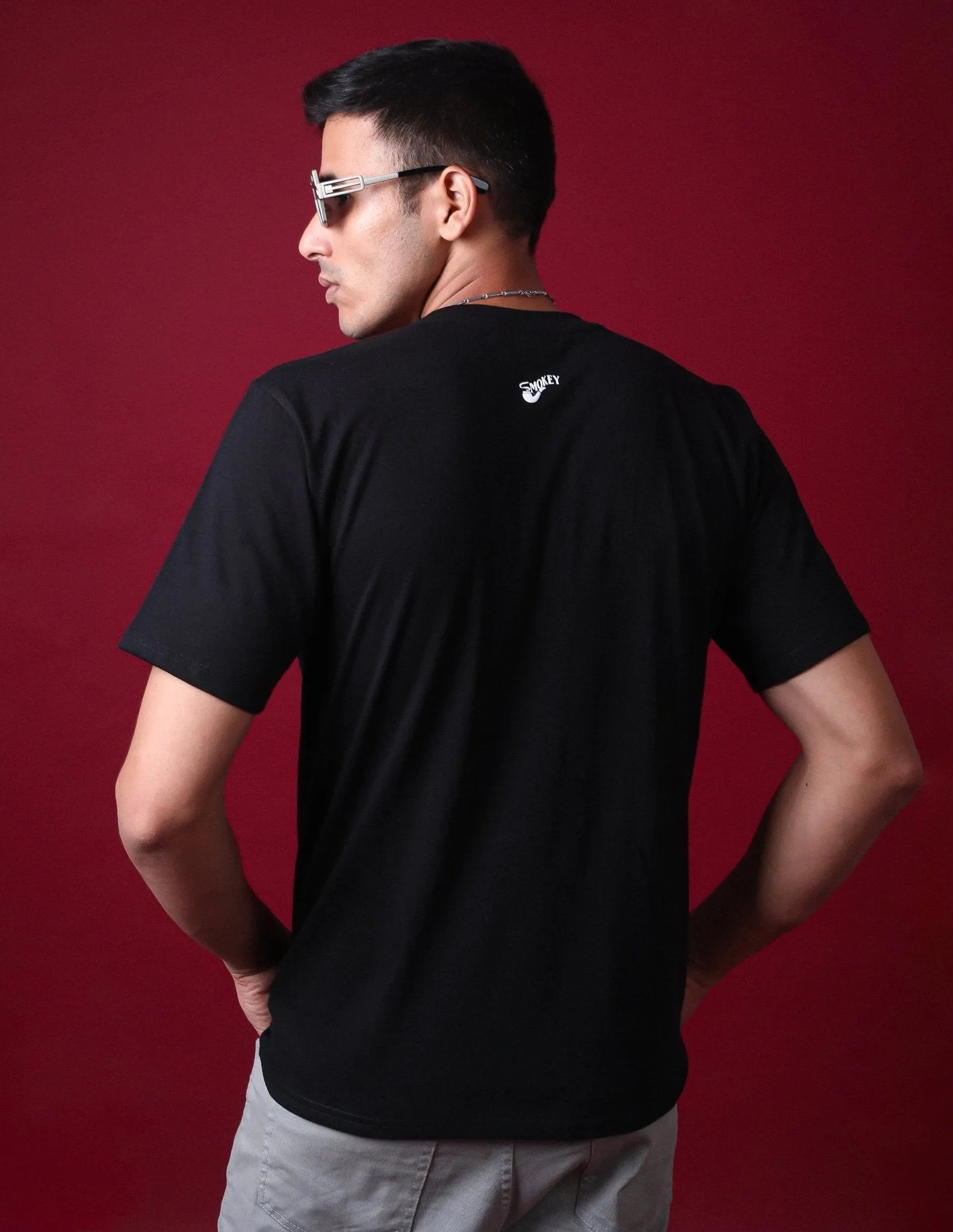 Premium Cotton Oversized t-Shirt Back