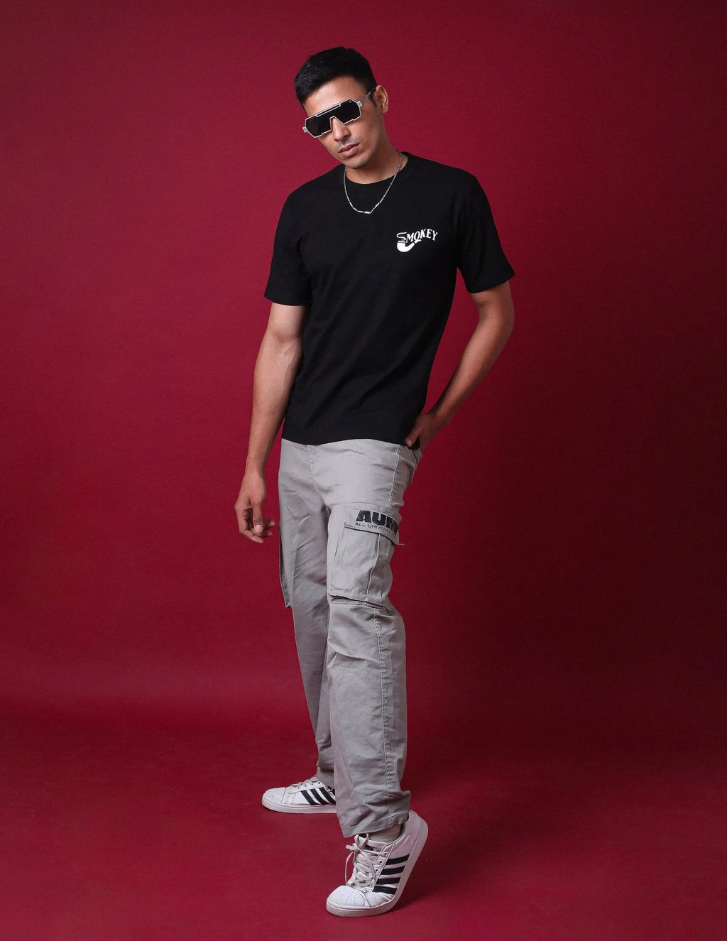 Smokey Regular Fit Oversized Tee