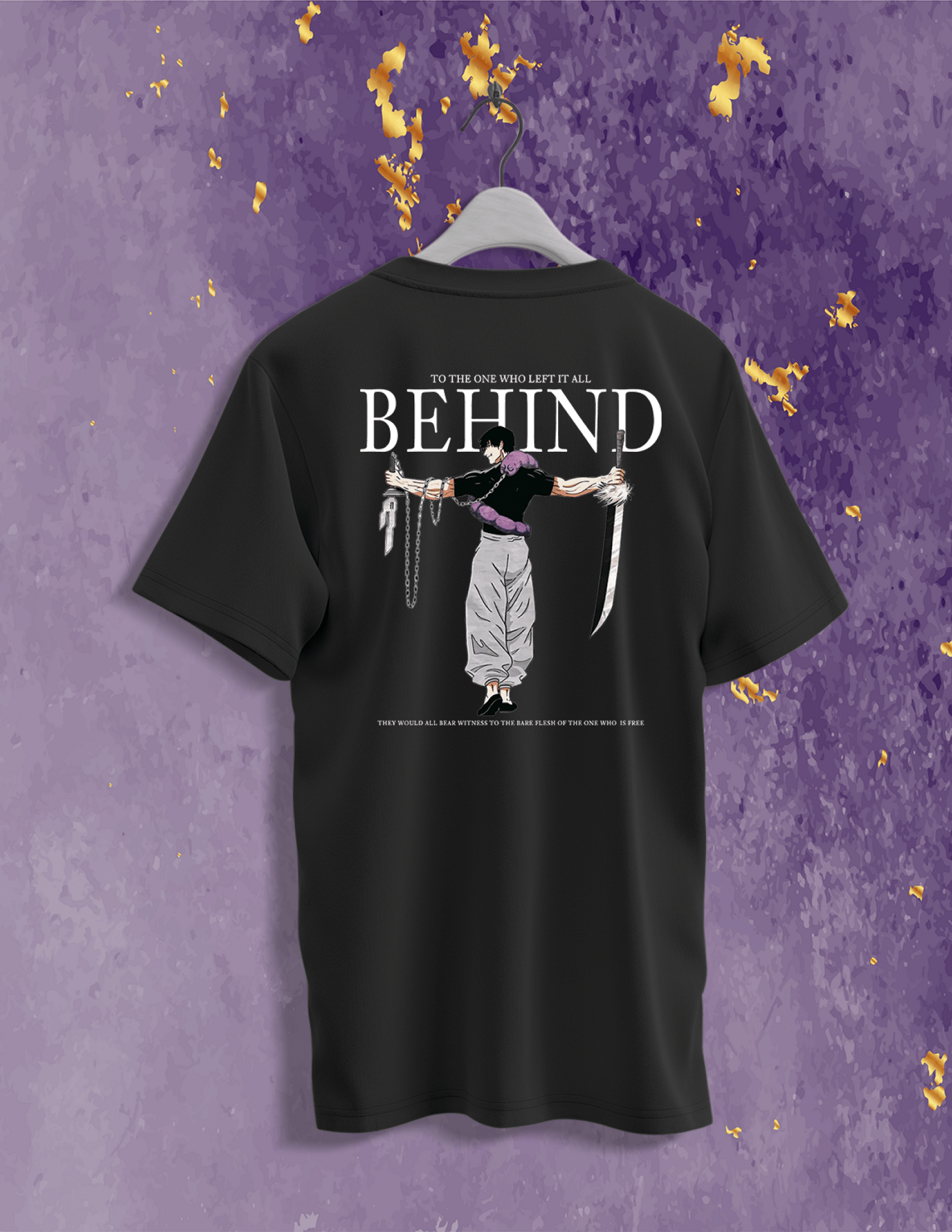 Villain Inspired Toji Fushiguro Oversized Tee