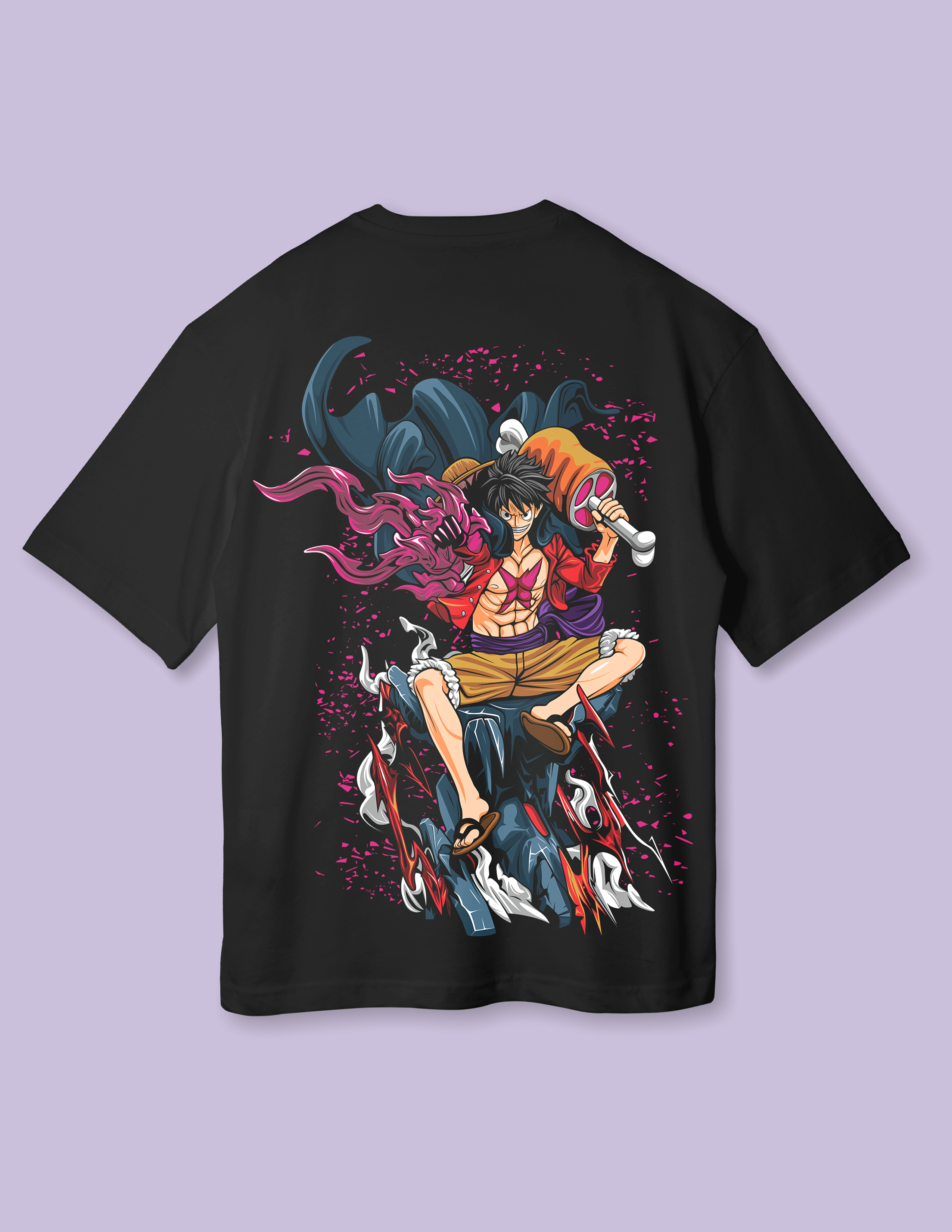 Anime Streetwear Collection Ukato Oversized T-Shirt