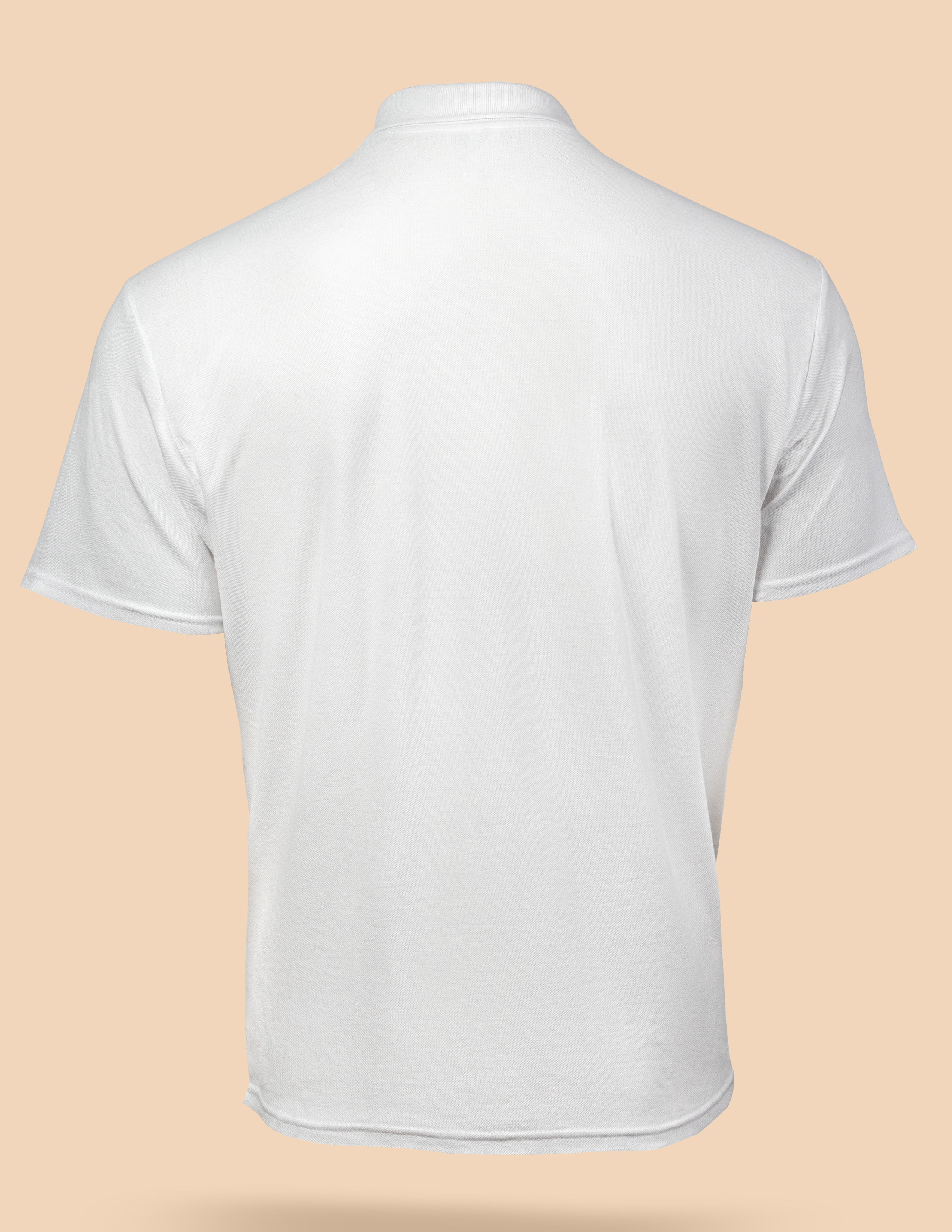 Comfortable And Stylish Fit Unisex Polo T-Shirt Back